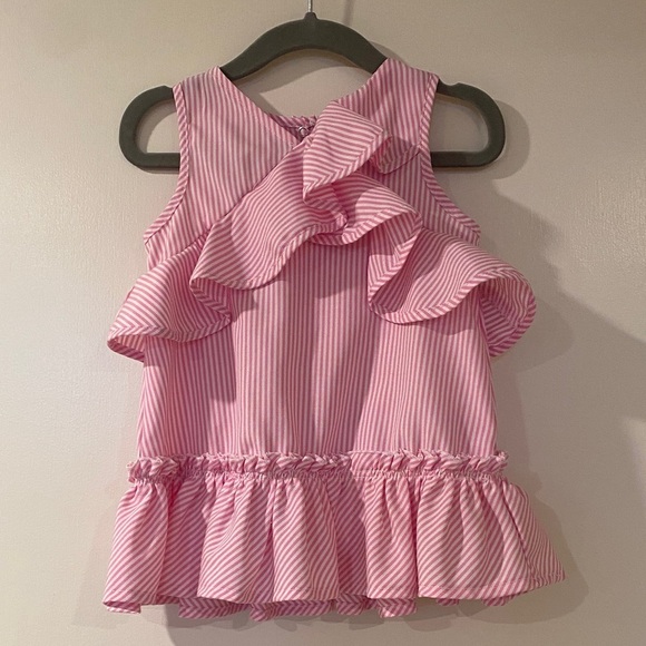 Habitual Girl Pink and White Striped Dress Baby Girl Size 12
Months NWOT - Picture 1 of 6